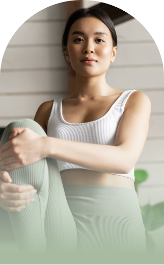 Enseigante de yoga au Studio pour améliorer santé mentale